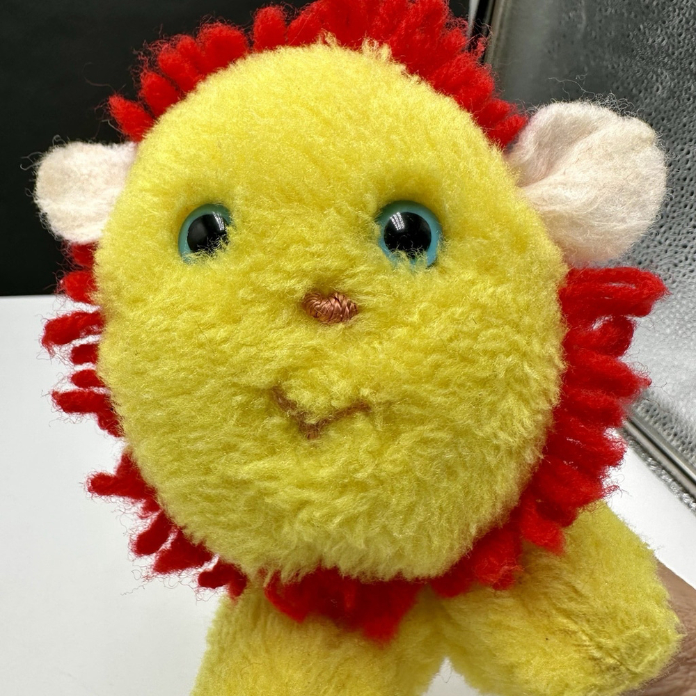 Eden Toys Plush Wind Up Musical Lion Tested Works Vintage 60s 70s RARE - Picture 9 of 12